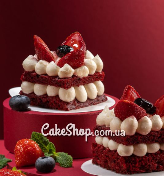 ⋗ Суміш для приготування бісквіту Червоний оксамит, 100 г купити в Україні ➛ CakeShop.com.ua, фото