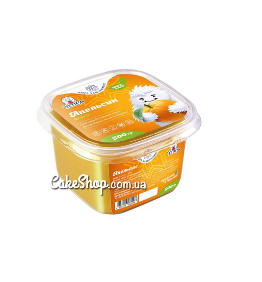 ⋗ Заморожене пюре YetiCo Апльсин без цукру, 0,5 кг купити в Україні ➛ CakeShop.com.ua, фото