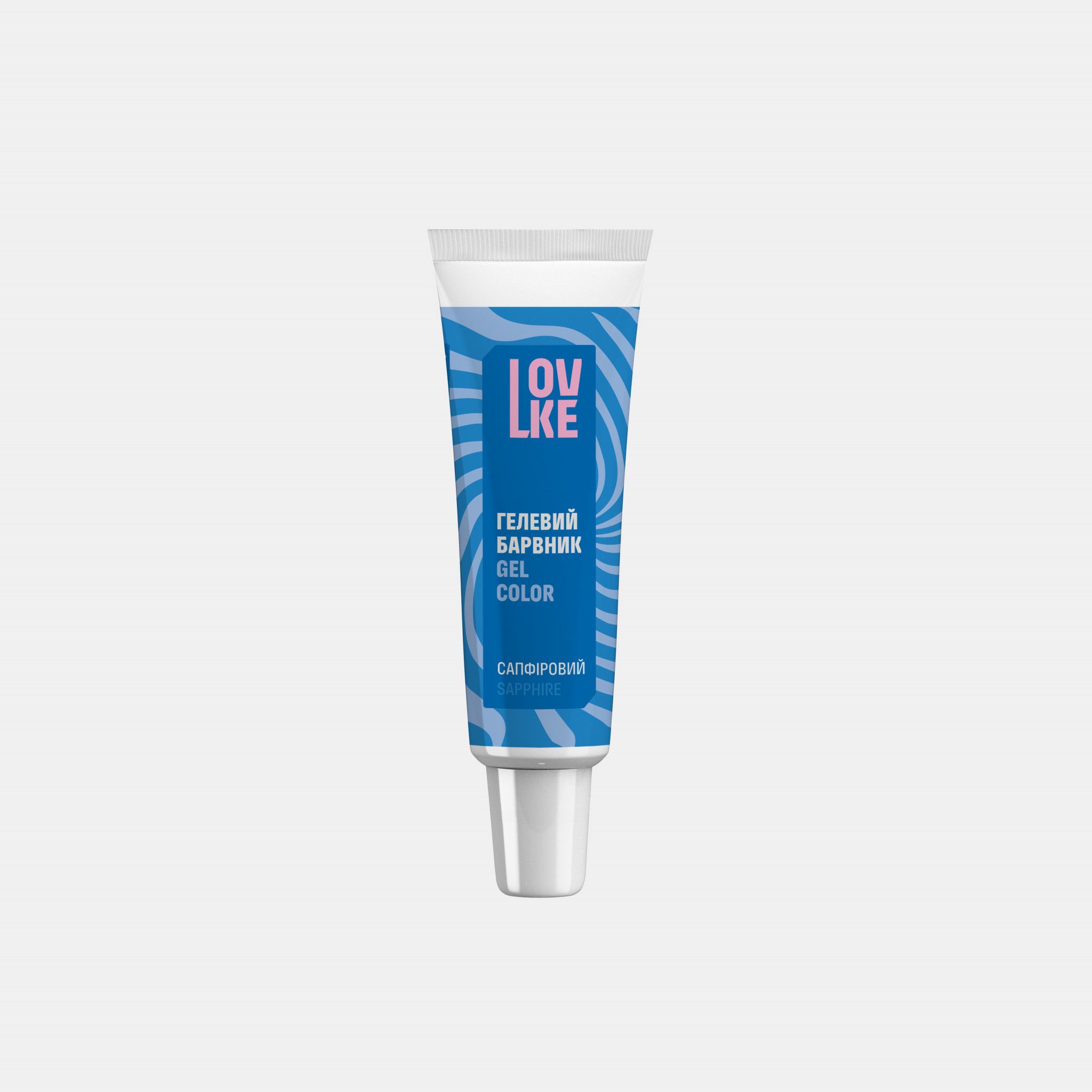⋗ Краситель гелевый LOVKE водорастворимый Сапфировый, 16 г купить в Украине ➛ CakeShop.com.ua, фото