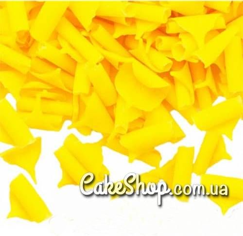 ⋗ Шоколадный декор Лепестки Лимон, 1 кг купить в Украине ➛ CakeShop.com.ua, фото