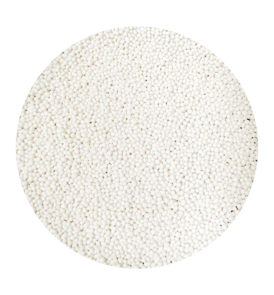 Посыпка сахарная шарики Белые 1 мм, 50 г - фото
