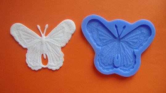 ⋗ Силіконовий молд Мереживна метелик купити в Україні ➛ CakeShop.com.ua, фото