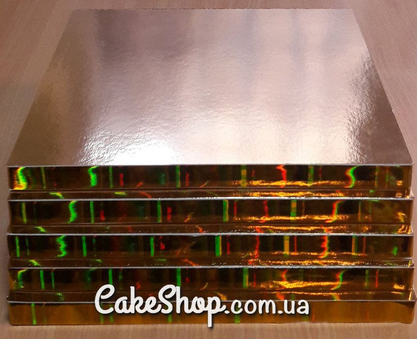 Подложка под торт усиленная 30х40 Золото - фото