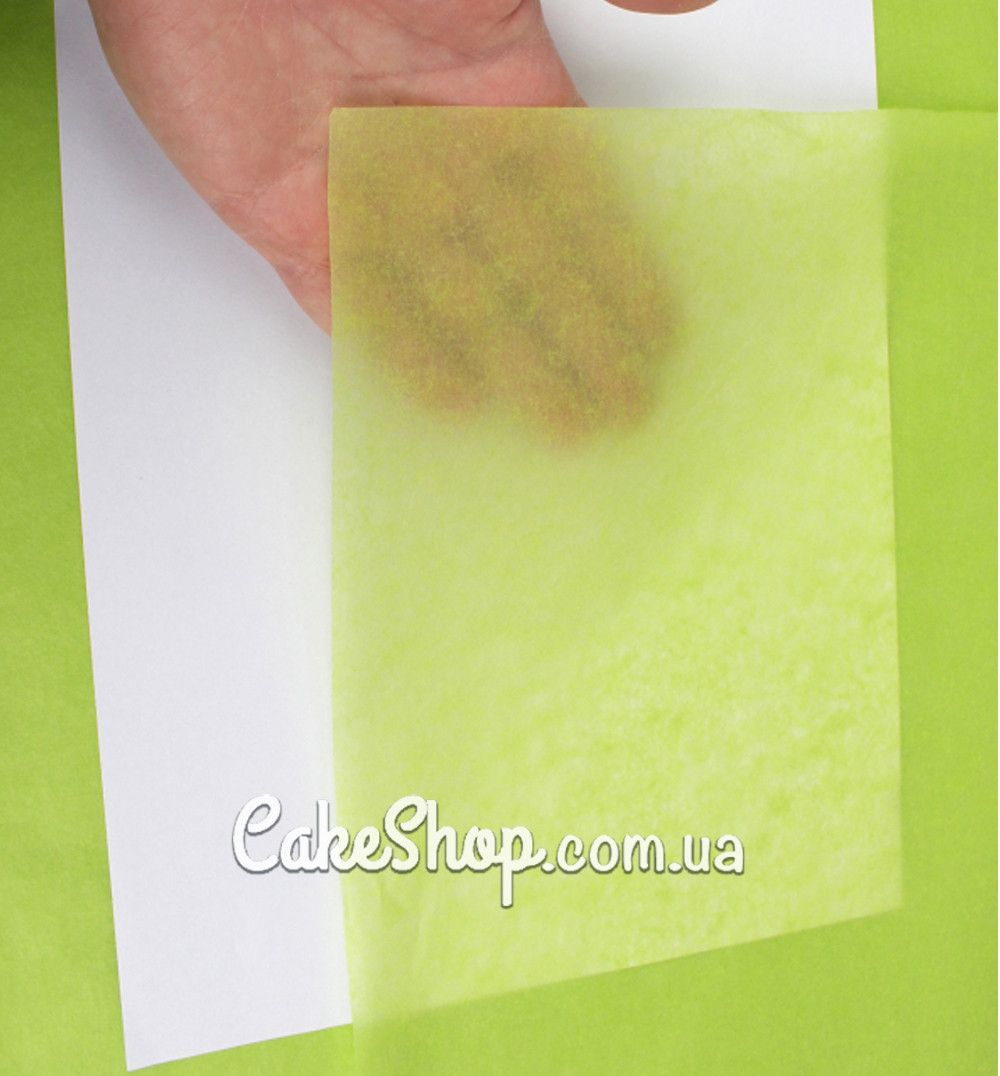 ⋗ Папір тішью LP салатовий 17г/м, 10 аркушів купити в Україні ➛ CakeShop.com.ua, фото
