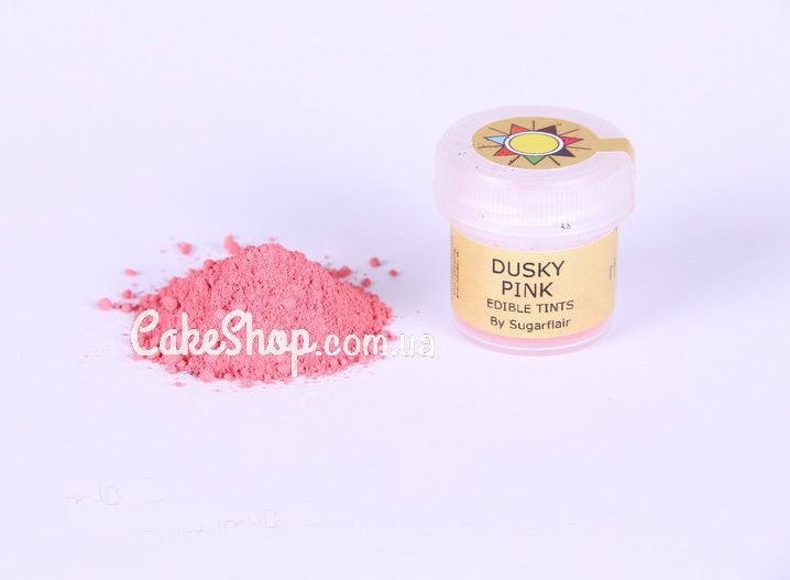 ⋗ Краситель сухой Темно - розовый Dasky Pink by Sugarflair 5 мл купить в Украине ➛ CakeShop.com.ua, фото