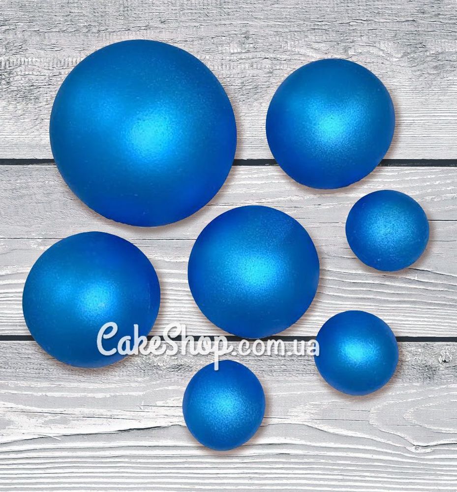 Сфера шоколадна SD перламутрова Синя - фото