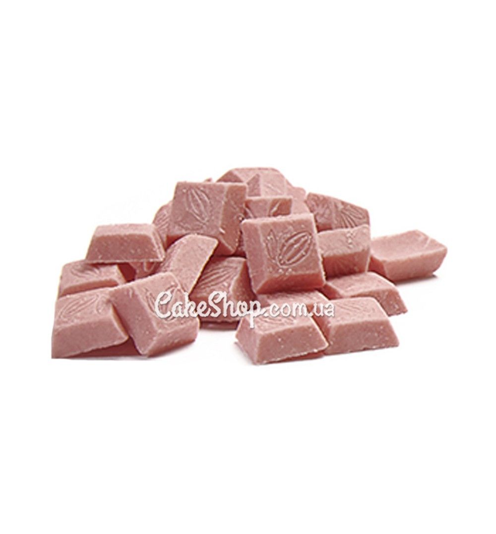 ⋗ Шоколад білий ICAM з малиною, 1 кг купити в Україні ➛ CakeShop.com.ua, фото