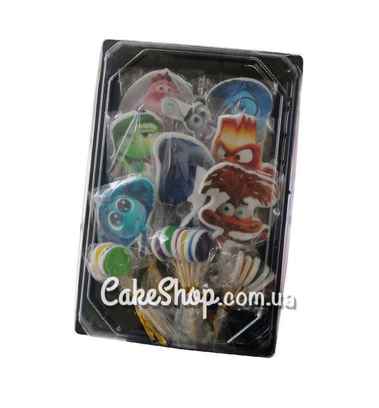 ⋗ Цукрові фігурки топери MAXI Думками на виворіт ТМ ДімК купити в Україні ➛ CakeShop.com.ua, фото