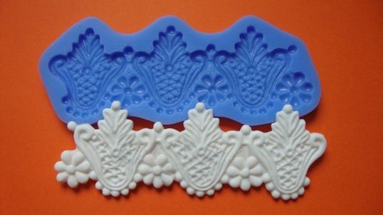 ⋗ Силиконовый молд Кружево Глория купить в Украине ➛ CakeShop.com.ua, фото