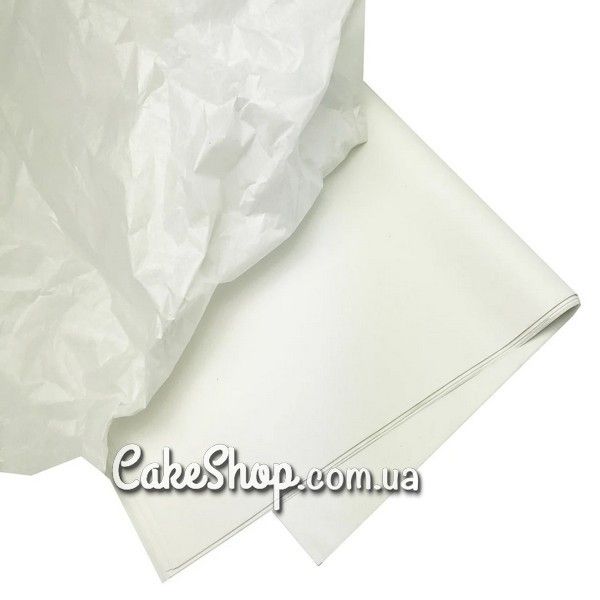 Папір тішью білий, 10 аркушів - фото