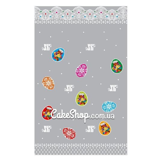 ⋗ Пакеты Пасхальные №9, 25х35см, 10шт. купить в Украине ➛ CakeShop.com.ua, фото