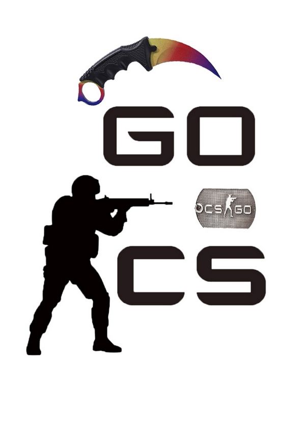 Вафельная картинка CS GO - фото