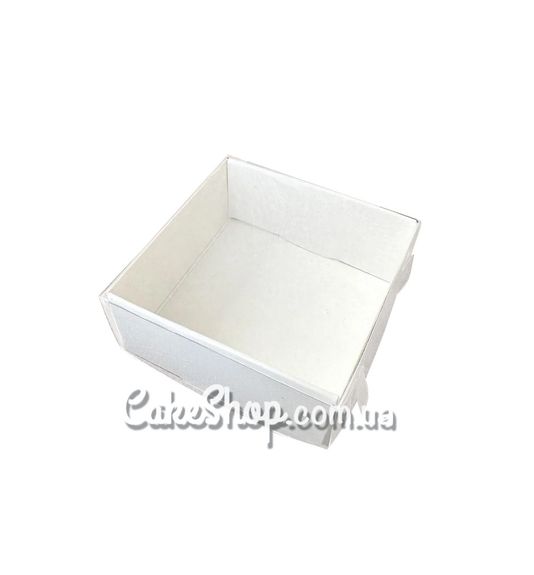 ⋗ Коробка для моти, макаронс, конфет Белая, 7х7х3 см купить в Украине ➛ CakeShop.com.ua, фото