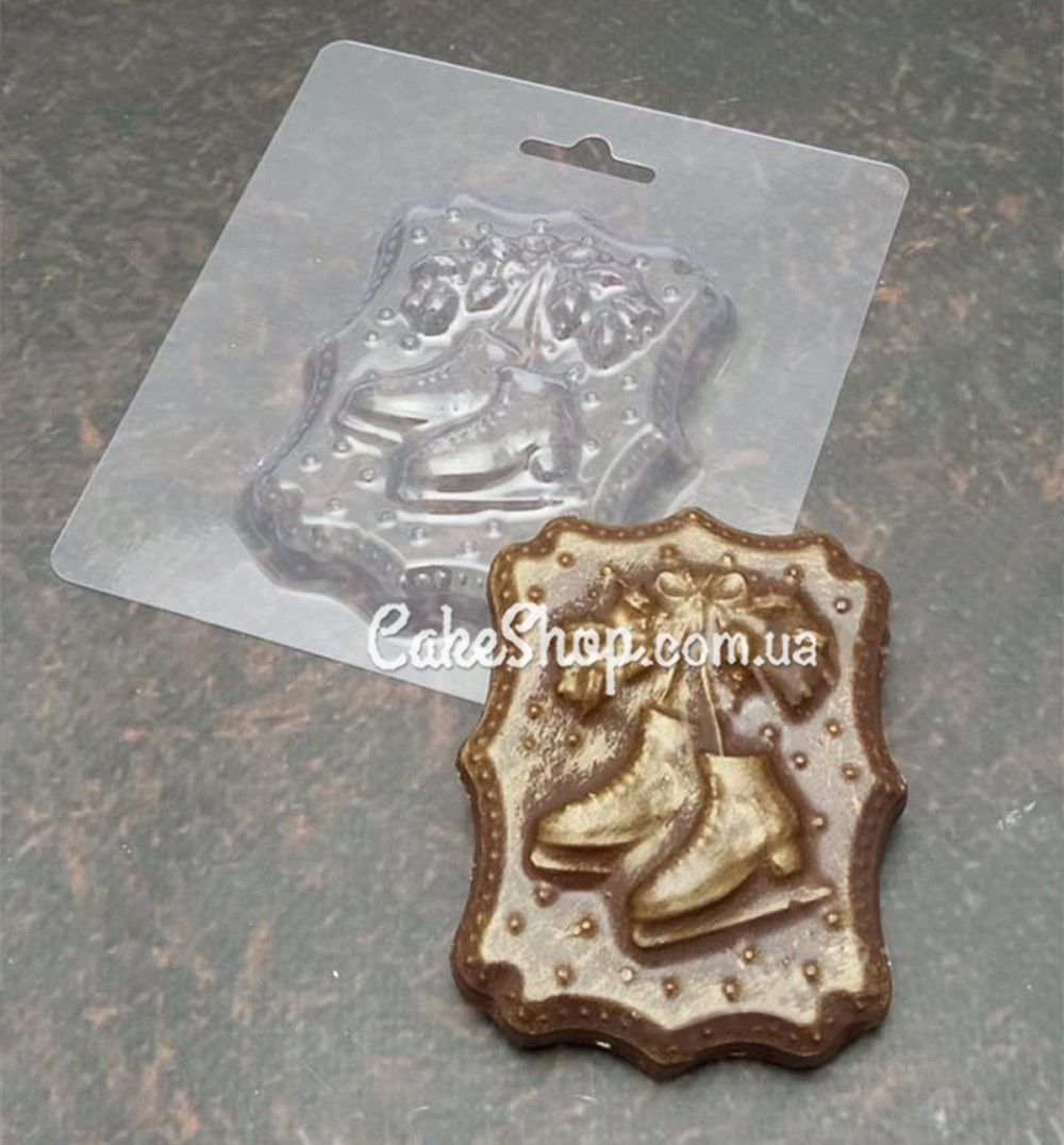 ⋗ Пластиковая форма для шоколада На память о зиме купить в Украине ➛ CakeShop.com.ua, фото