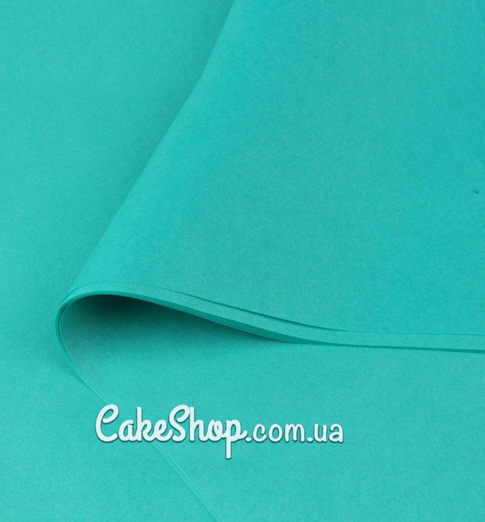 ⋗ Папір тішью LP м'ятний 28г/м, 10 аркушів купити в Україні ➛ CakeShop.com.ua, фото
