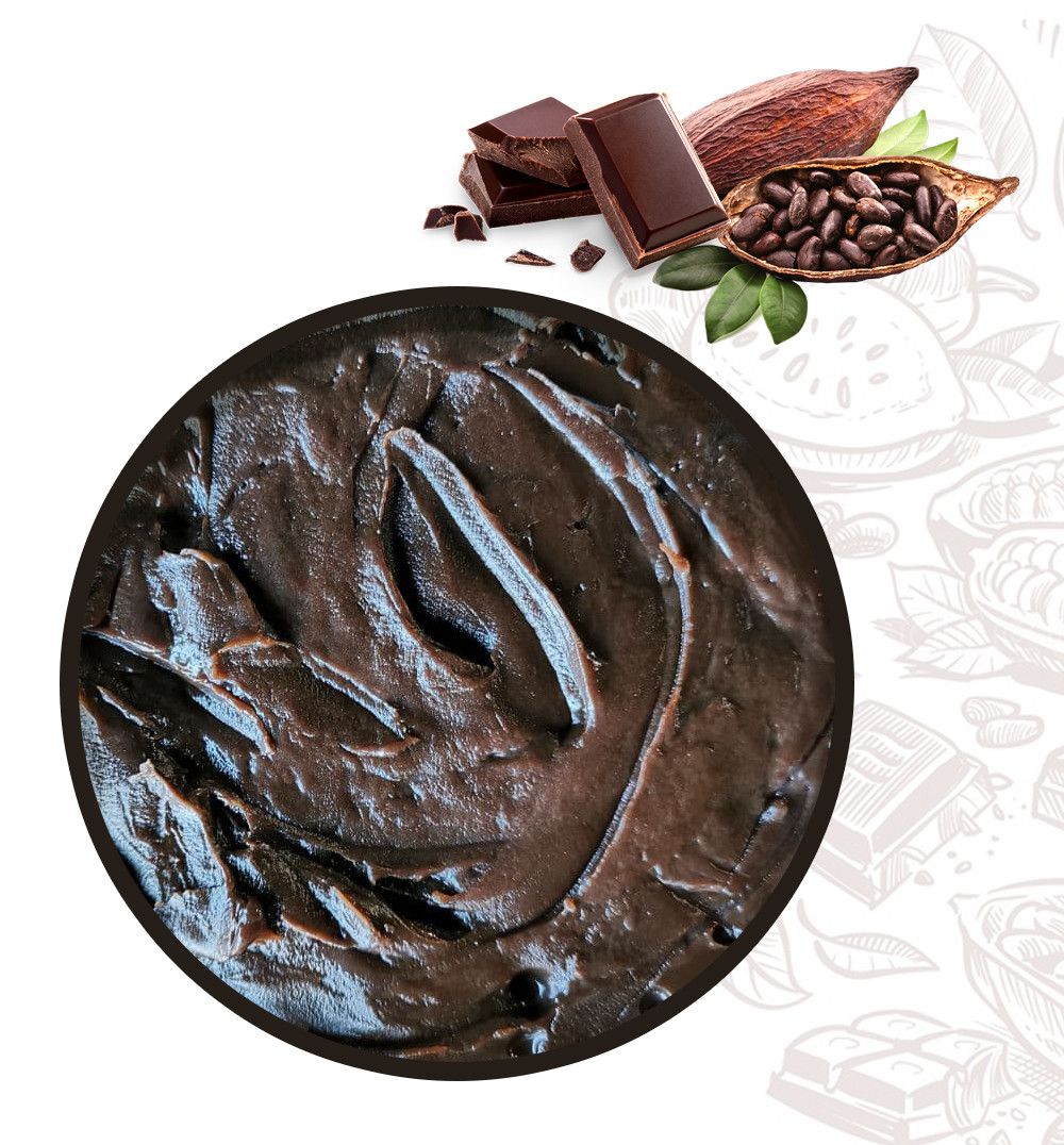 ⋗ Начинка термостабільна кремова Шоколад з какао, 250 г купити в Україні ➛ CakeShop.com.ua, фото