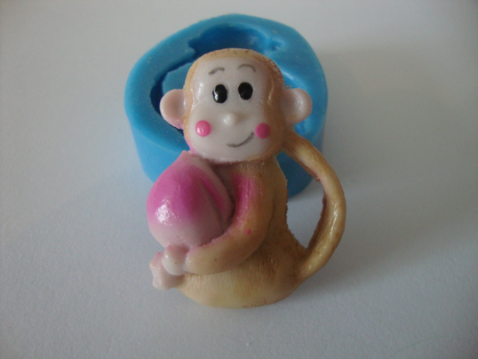 ⋗ Силіконовий молд Мавпа купити в Україні ➛ CakeShop.com.ua, фото